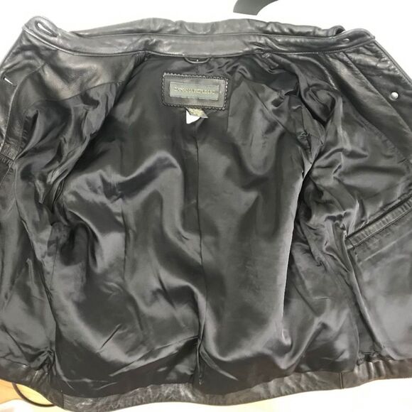 100% Leather Jacket - Black - Picture 7 of 7